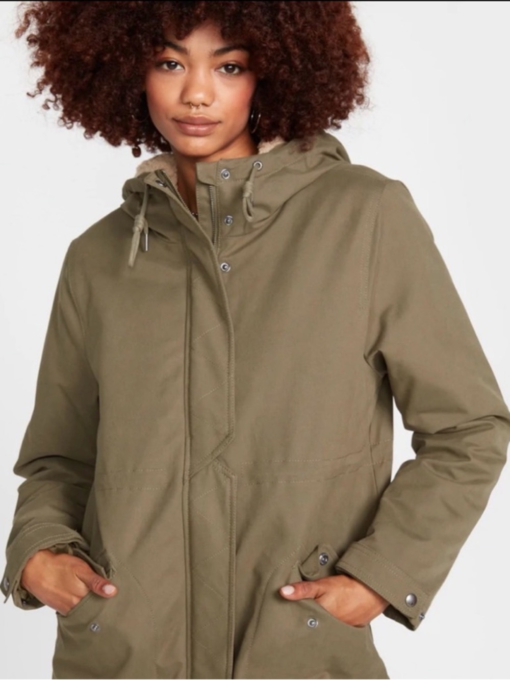 Volcom Hooded Jacket - Picture 2 of 9
